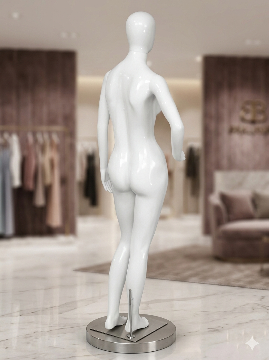 Manequim Feminina Magra!!! (BRANCO) - Imagem 6