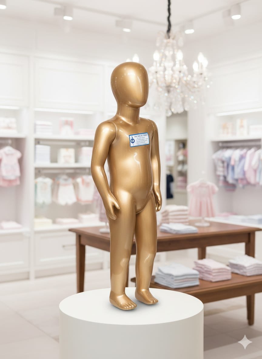 Manequim Bebê Face Ovo Unissex!!! (GOLDEN) - Imagem 4