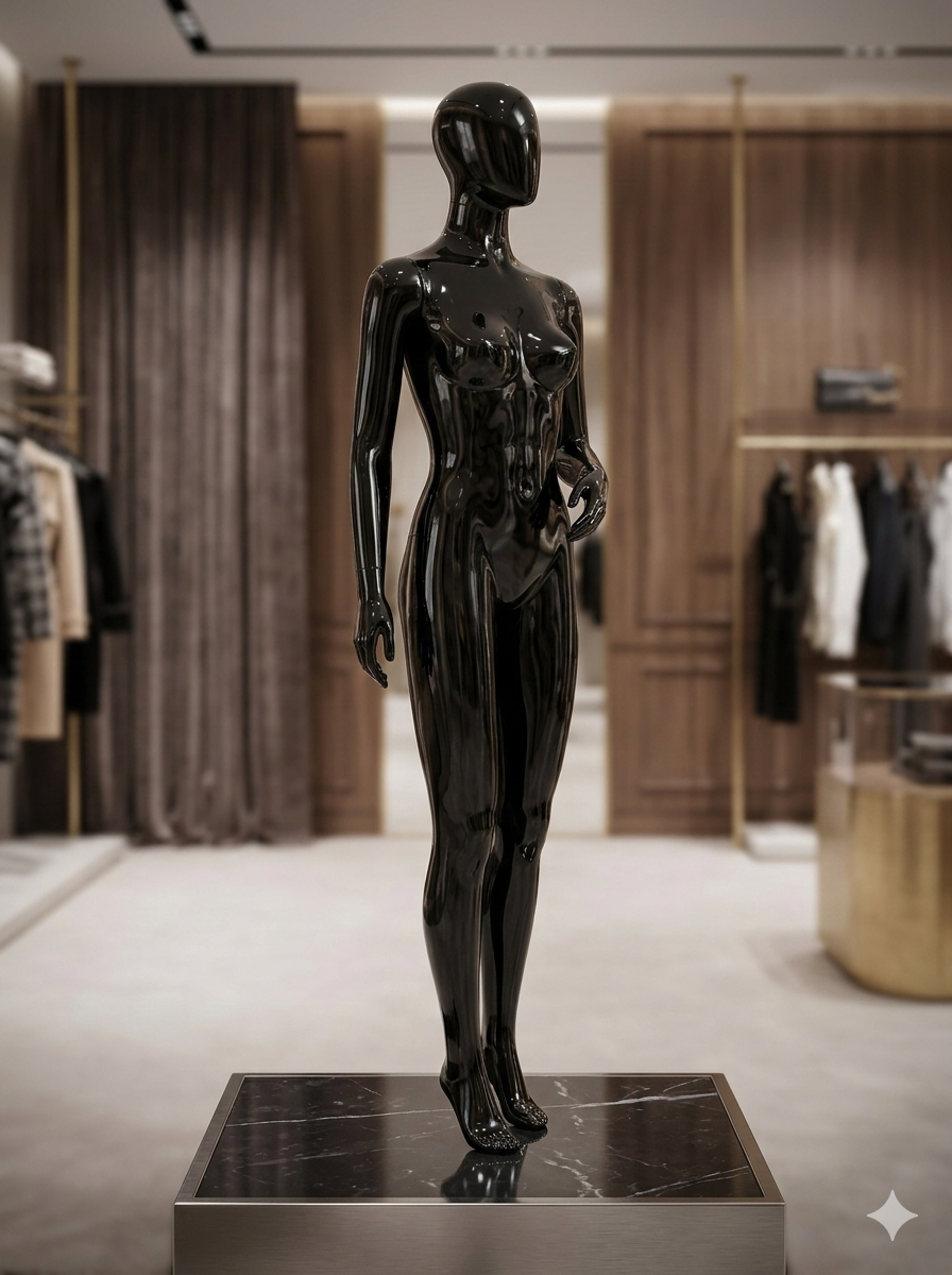 Manequim Feminina Carioca!!! (PRETO) - Imagem 4