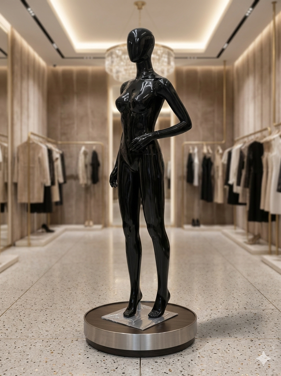 Manequim Feminina Carioca!!! (PRETO)