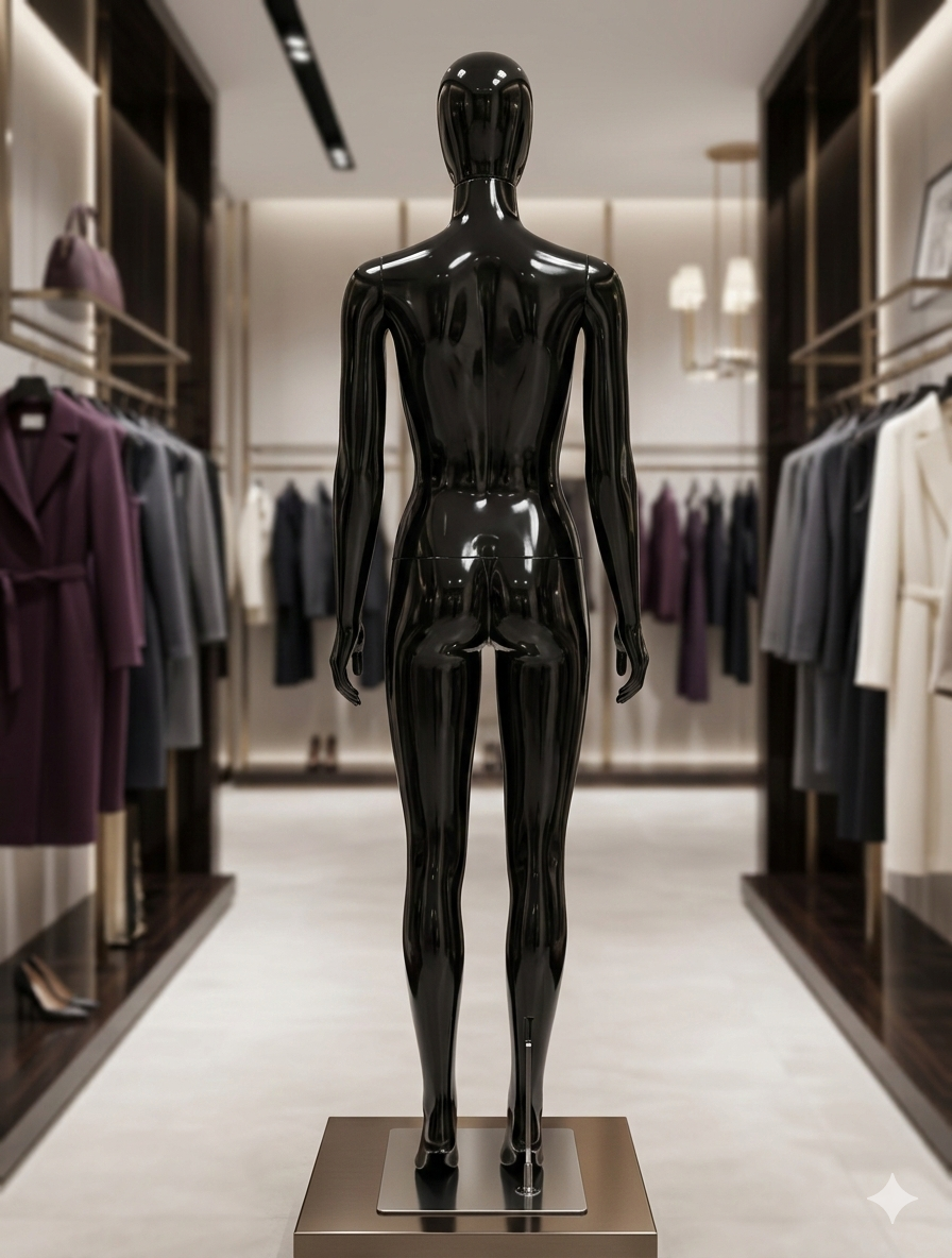 Manequim Feminina Carioca!!! (PRETO) - Imagem 8