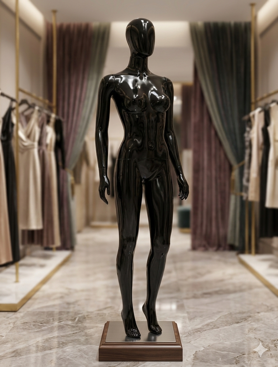 Manequim Feminina Carioca!!! (PRETO) - Imagem 7