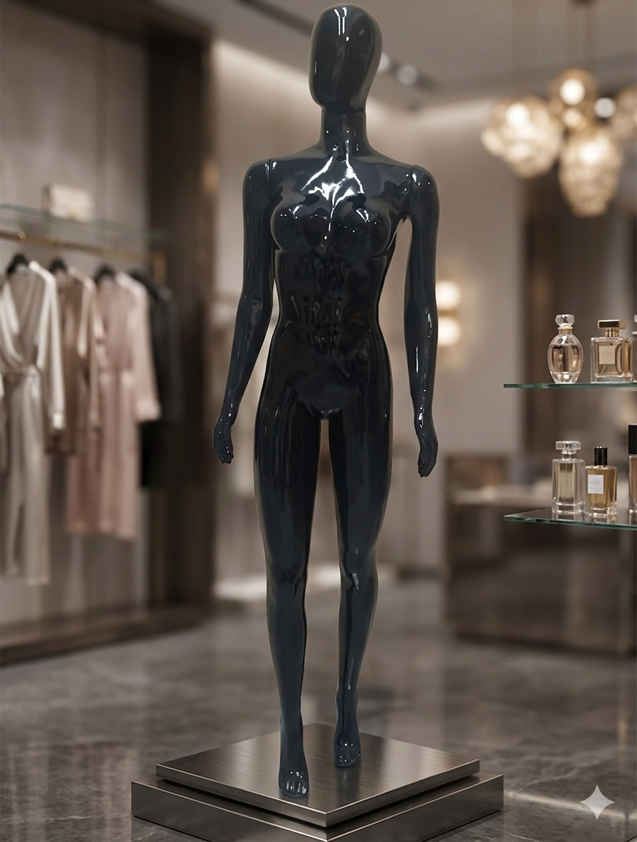 Manequim Feminina Carioca!!! (PRETO) - Imagem 5