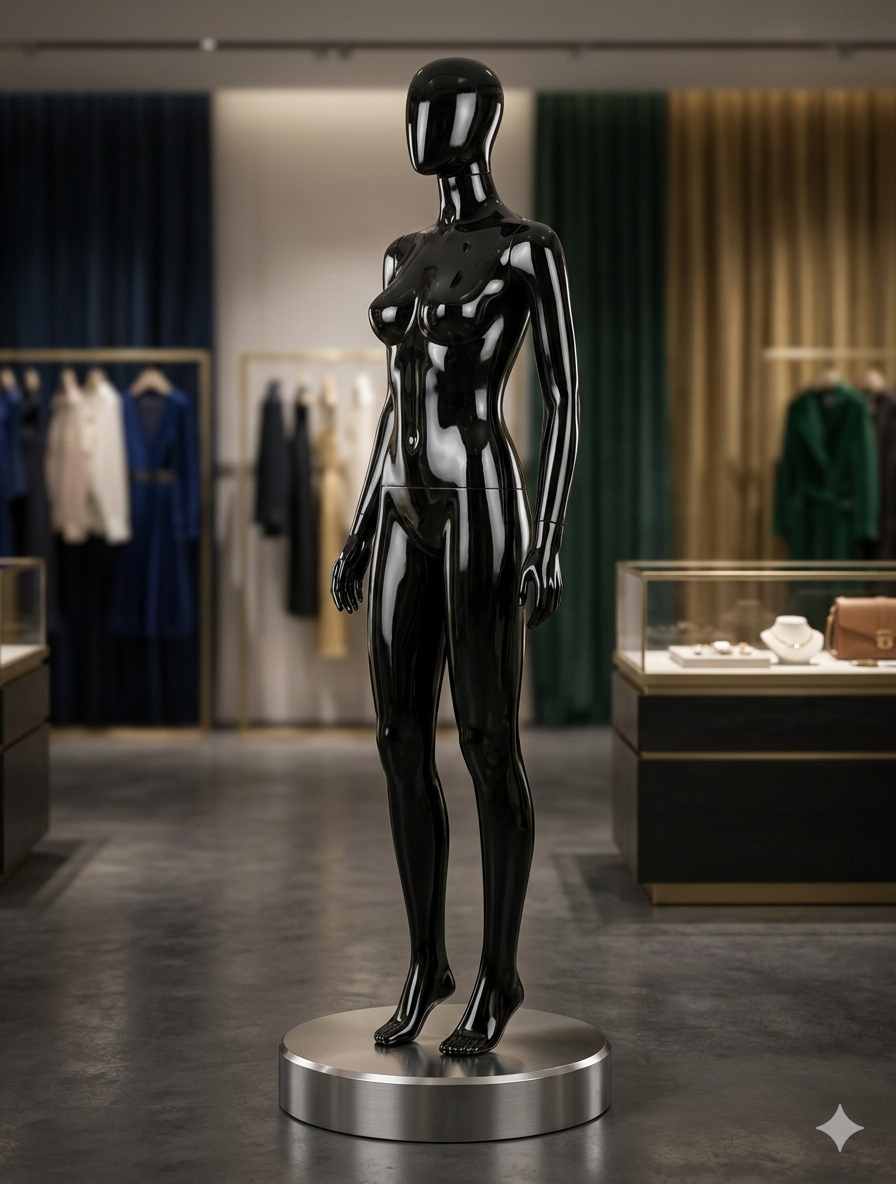 Manequim Feminina Carioca!!! (PRETO) - Imagem 6